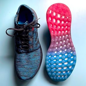 Adidas PureBoost Go LTD Black Shock Cyan